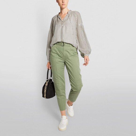 J Brand "Athena" Cargo Pant in Green, size 32. - Picture 2 of 9